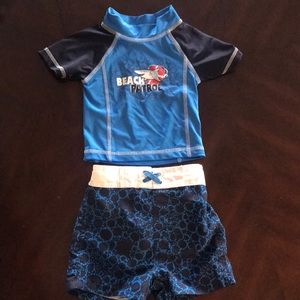 Boys swim outfit - 12mo